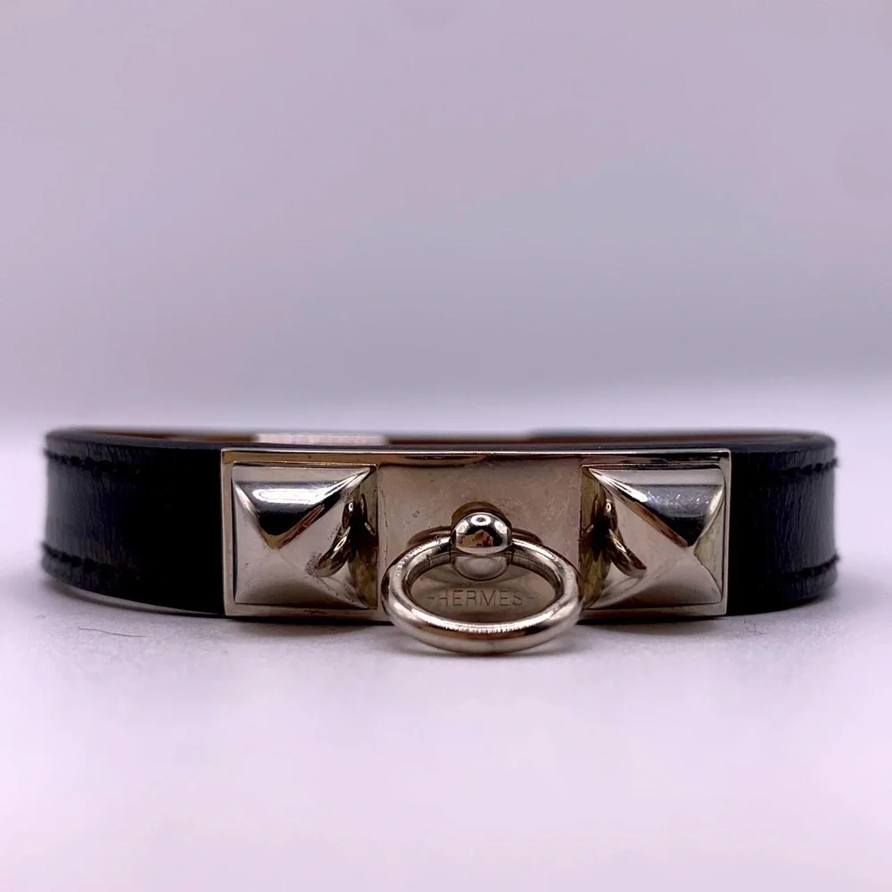 Hermès Rivale Double Tour Wrap Bracelet Size Med